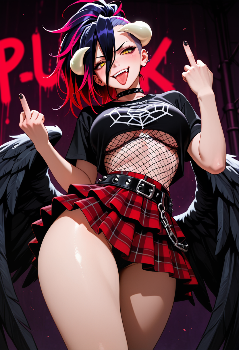 A6 Waifu Board Punk Rocker Albedo
