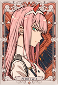 A6 Waifu Board Zero Two
