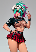 A6 Waifu Board Punk Rocker Nellie