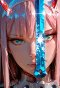 A6 Waifu Board Zero Two
