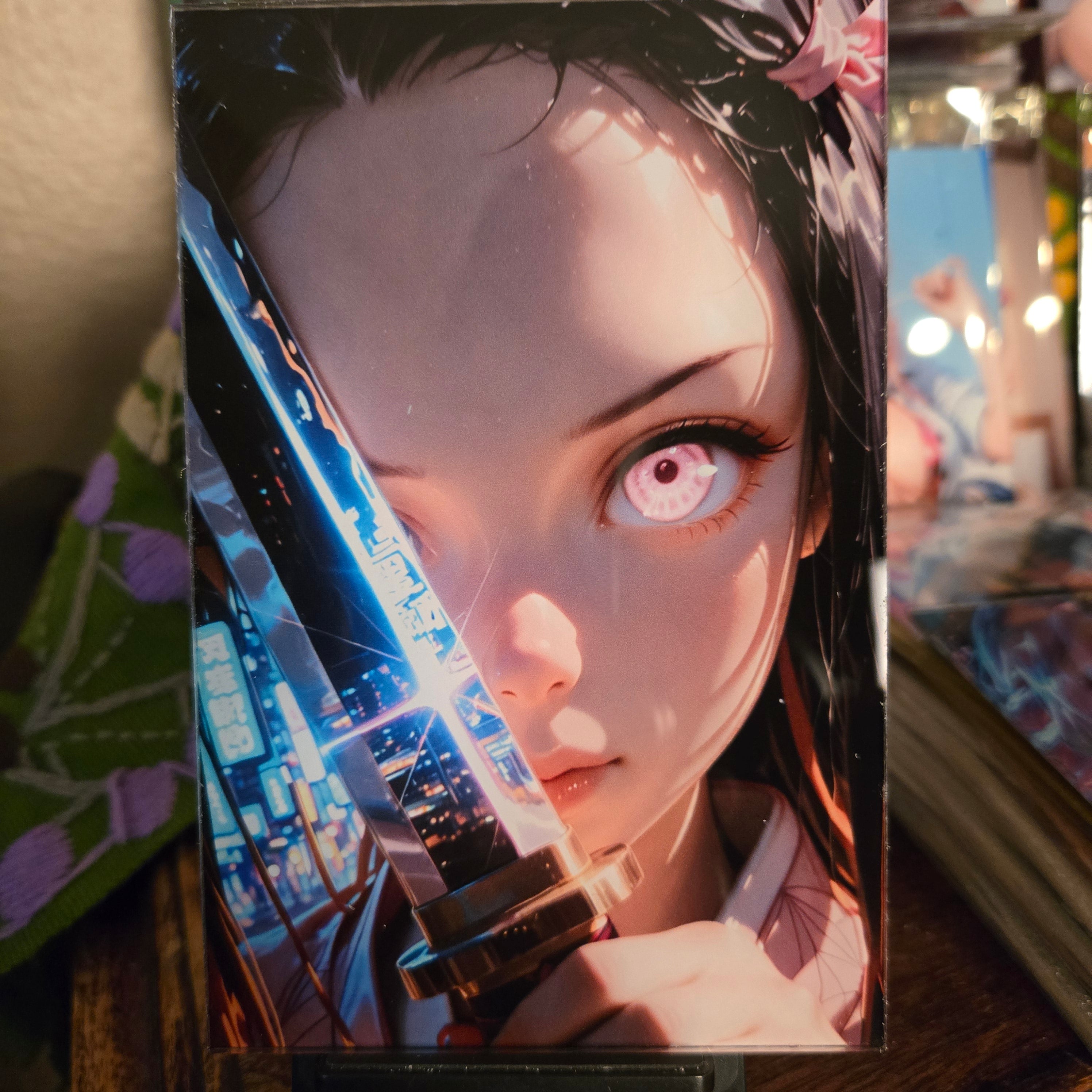 A6 Waifu Board Nezuko