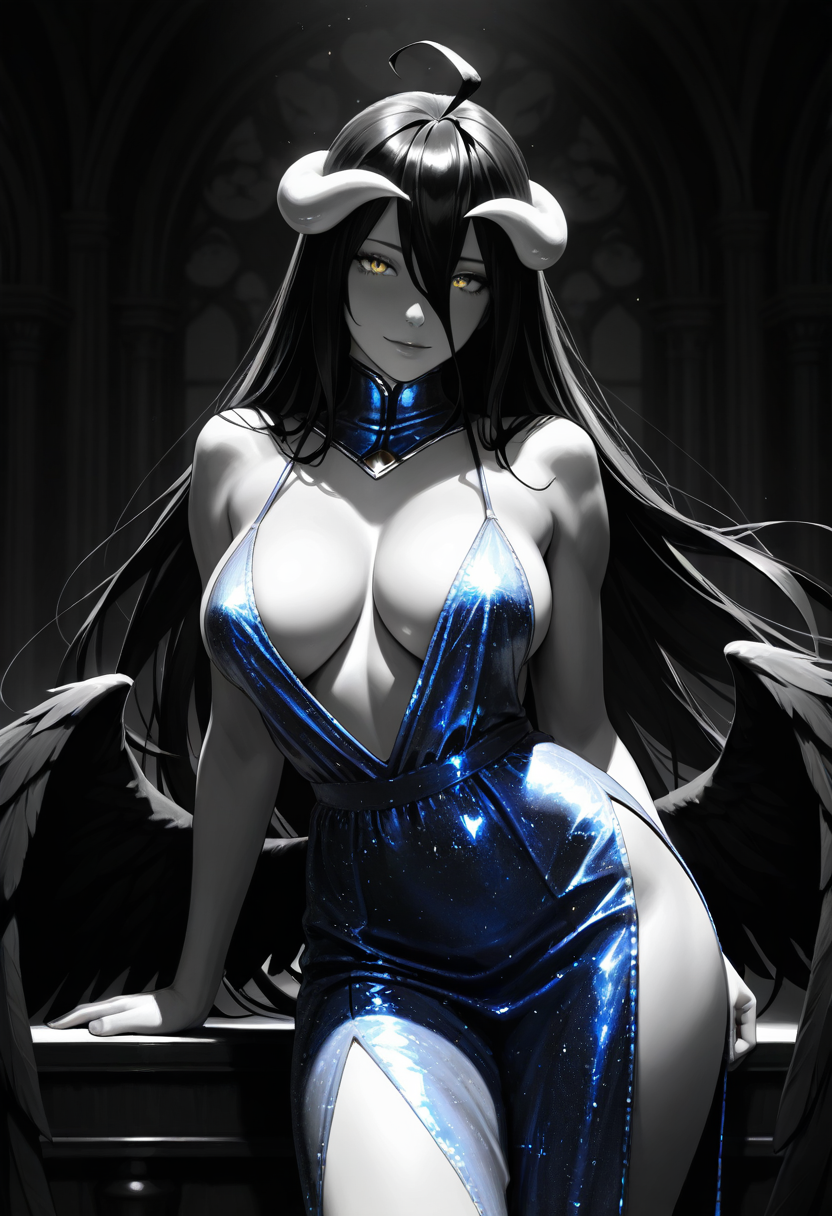 A6 Waifu Board Albedo