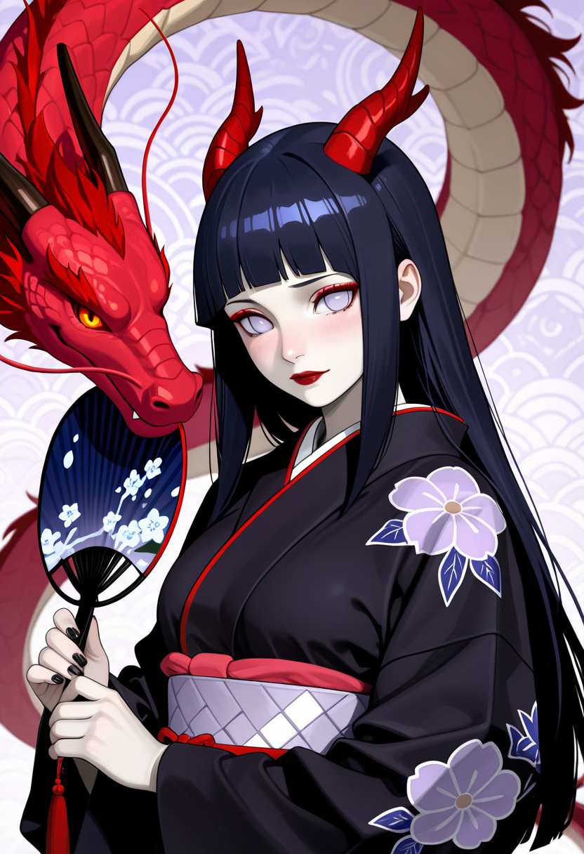 A6 Waifu Board Dragon Ladies Hinata