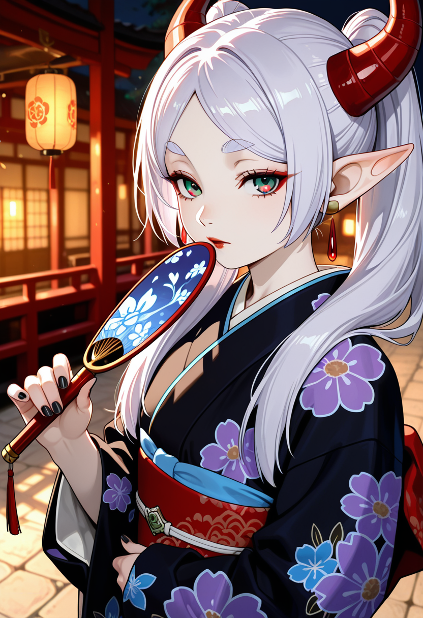 A6 Waifu Board Dragon Ladies Frieren
