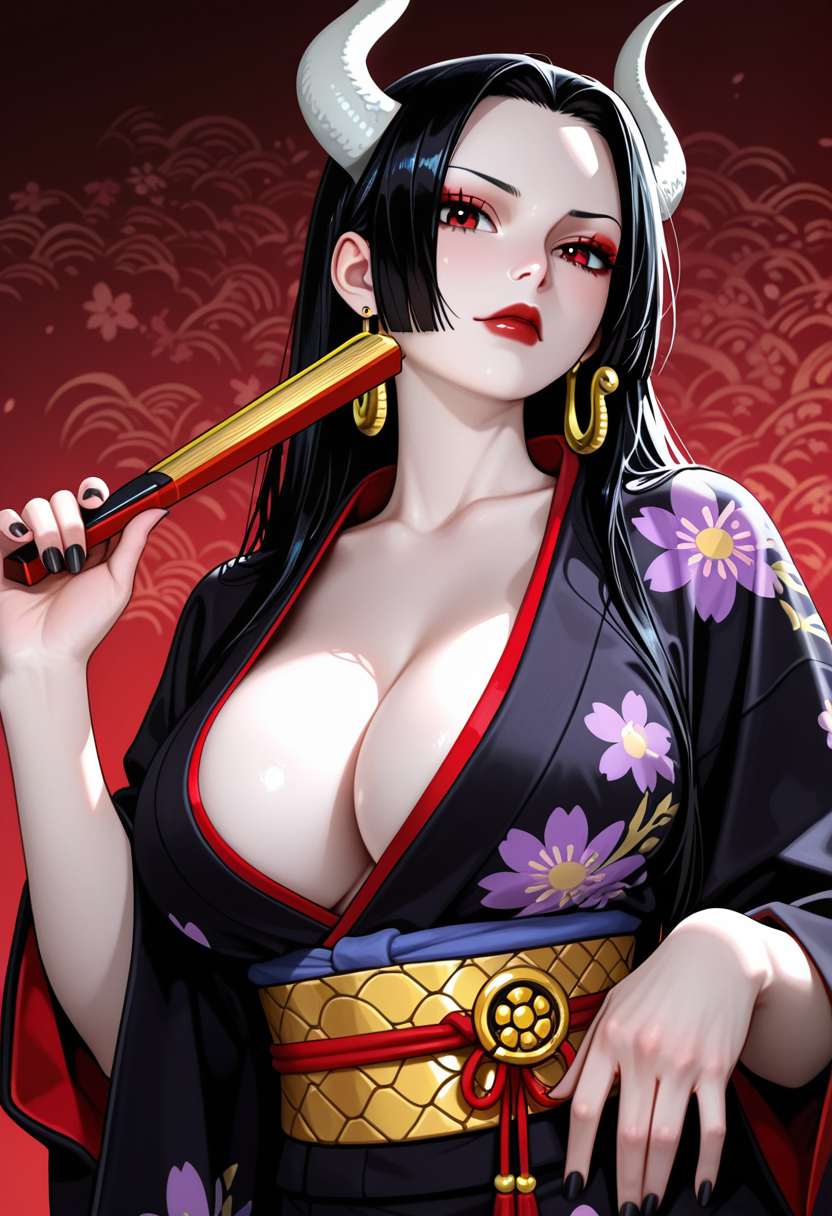 A6 Waifu Board Dragon Ladies Boa Hancock