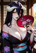 A6 Waifu Board Dragon Ladies Albedo