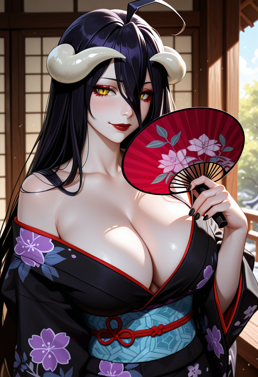 A6 Waifu Board Dragon Ladies Albedo
