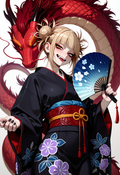 A6 Waifu Board Dragon Ladies Toga
