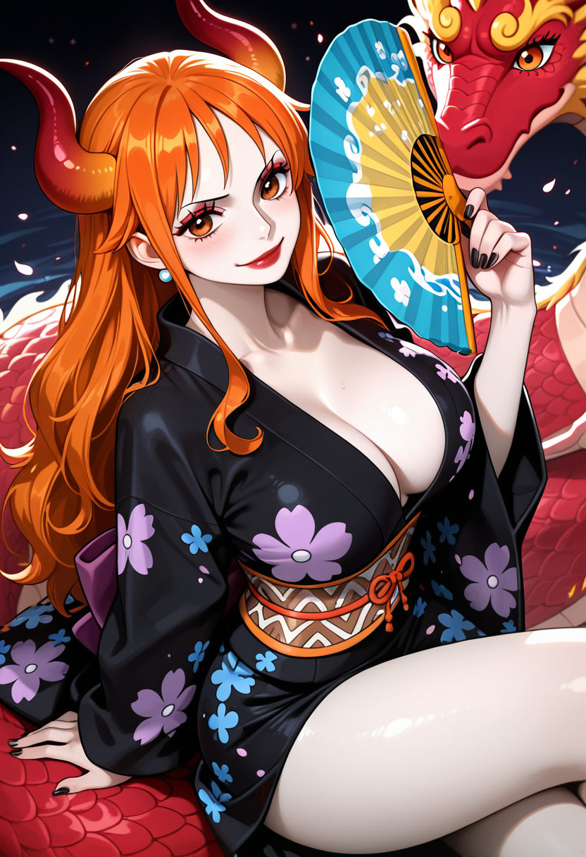 A6 Waifu Board Dragon Ladies Nami
