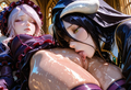 A6 Waifu Board Albedo vs Shalltear