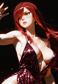 A6 Waifu Board Classy Ladies Erza Scarlet