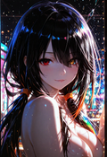 A6 Waifu Board Magic Glass tokisaki_kurumi