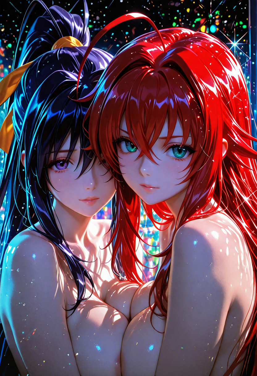 A6 Waifu Board Magic Glass Akeno n Rias