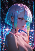 A6 Waifu Board Magic Glass Cyber Lucy