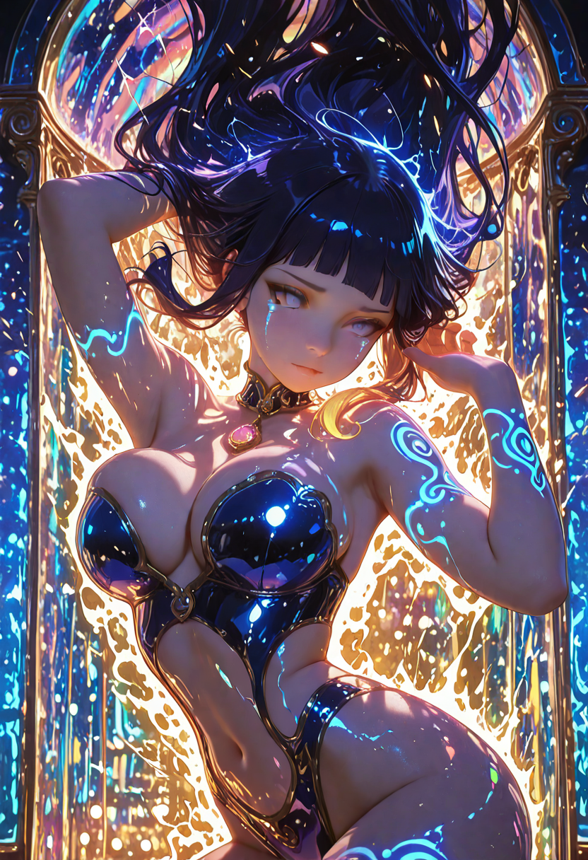 A6 Waifu Board Magic Glass Hinata