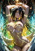A6 Waifu Board Magic Glass Albedo