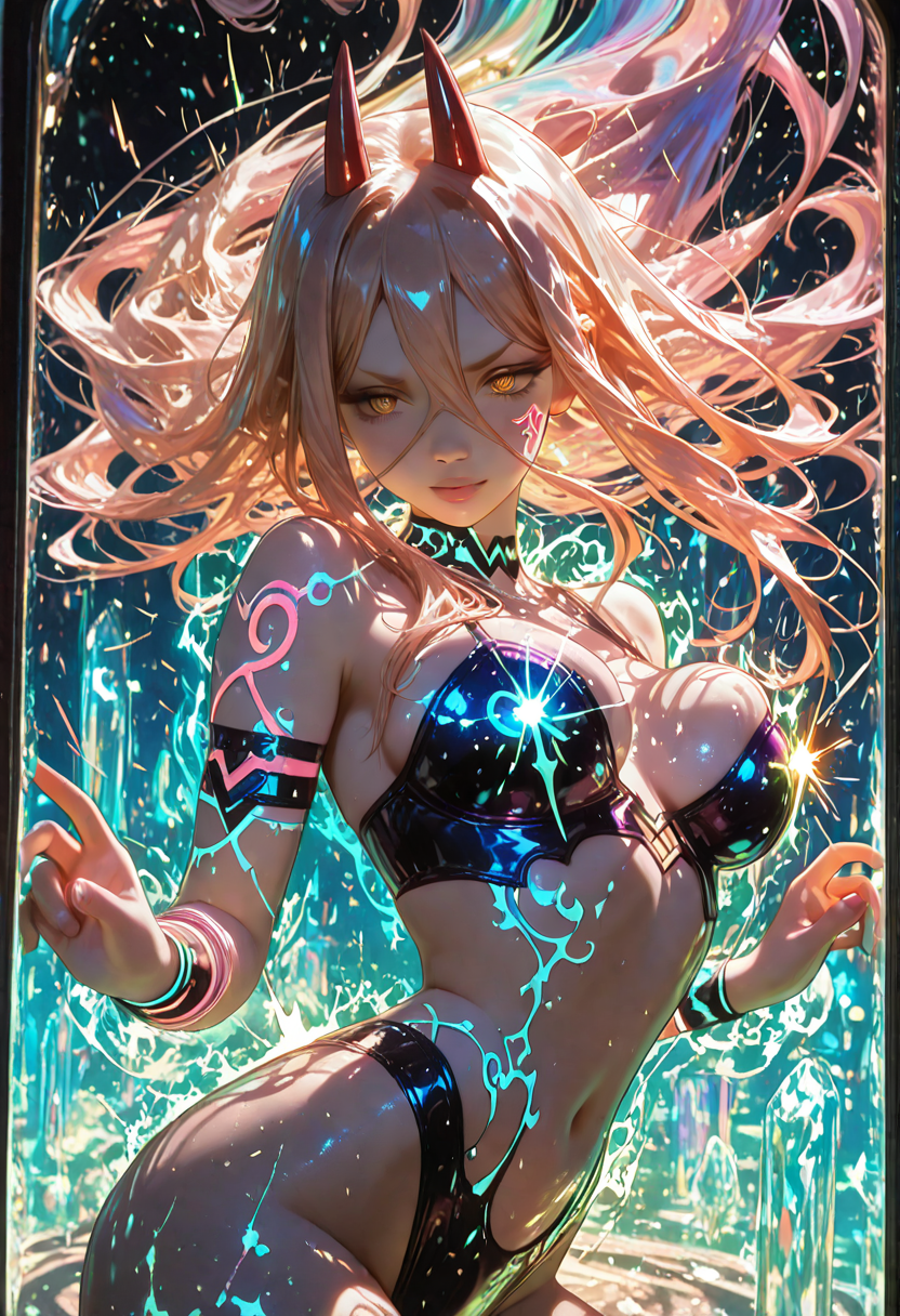 A6 Waifu Board Magic Glass Power
