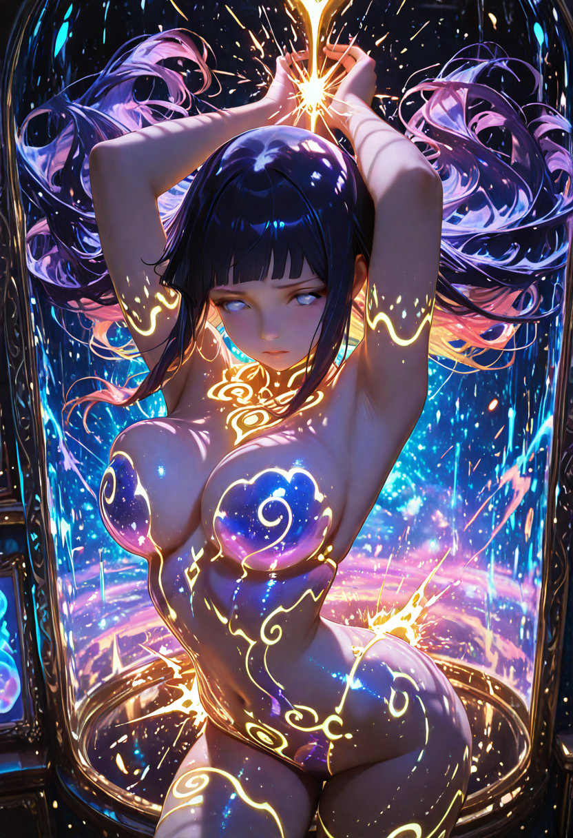 A6 Waifu Board Magic Glass Hinata