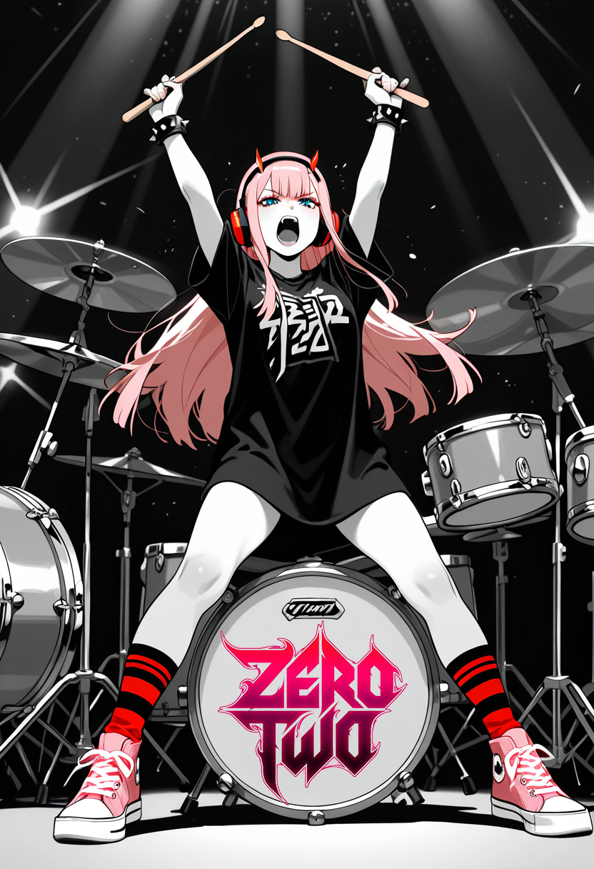 A6 Waifu Board Rockers Zero Two