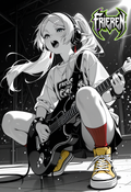 A6 Waifu Board Rockers Frieren
