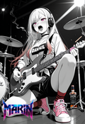 A6 Waifu Board Rockers Marin