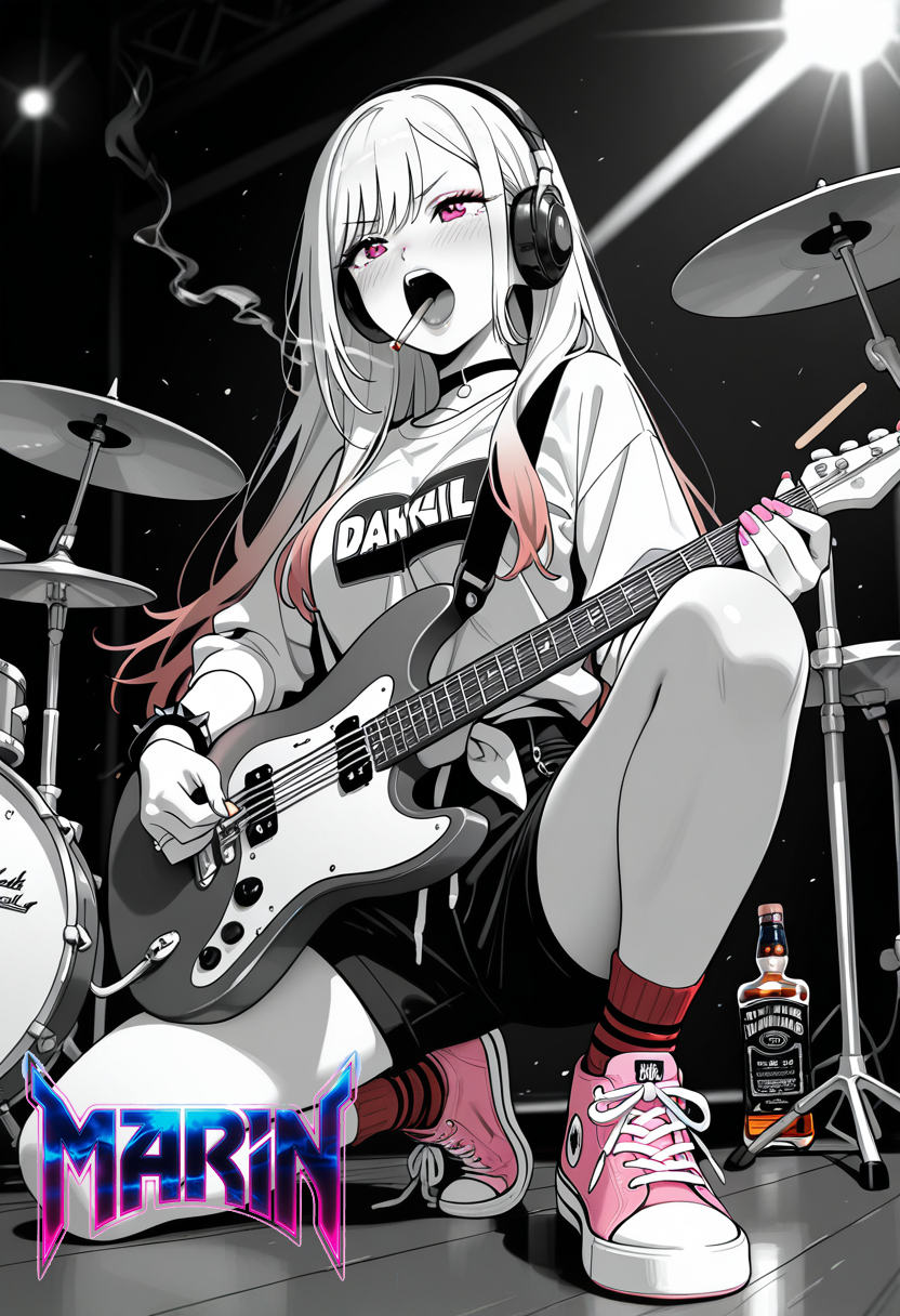 Rocker Tee Marin