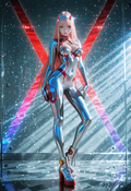 A6 Waifu Board Disco Gods Zero Two