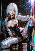 A6 Waifu Board Disco Gods Cyber Lucy