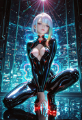 A6 Waifu Board Disco Gods Cyber Lucy