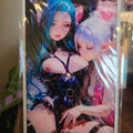 A6 Waifu Board Jinx and Frieren