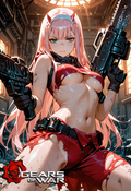 A6 Waifu Board Gears Zero Two