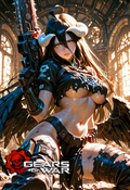 A6 Waifu Board Gears Albedo