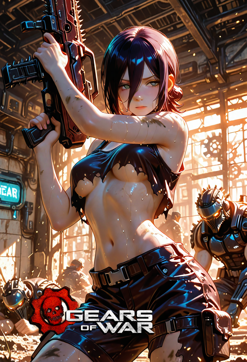 A6 Waifu Board Gears Reze