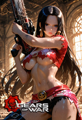 A6 Waifu Board Gears Boa Hancock