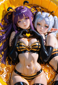 A6 Waifu Board Bee Mine Frieren and Fern