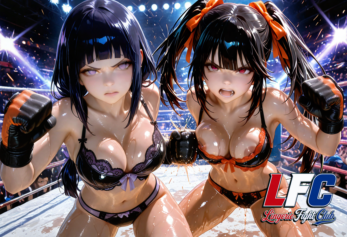 A6 Waifu Board LFC Kurumi and Hinata