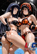 A6 Waifu Board LFC Kurumi and Hinata