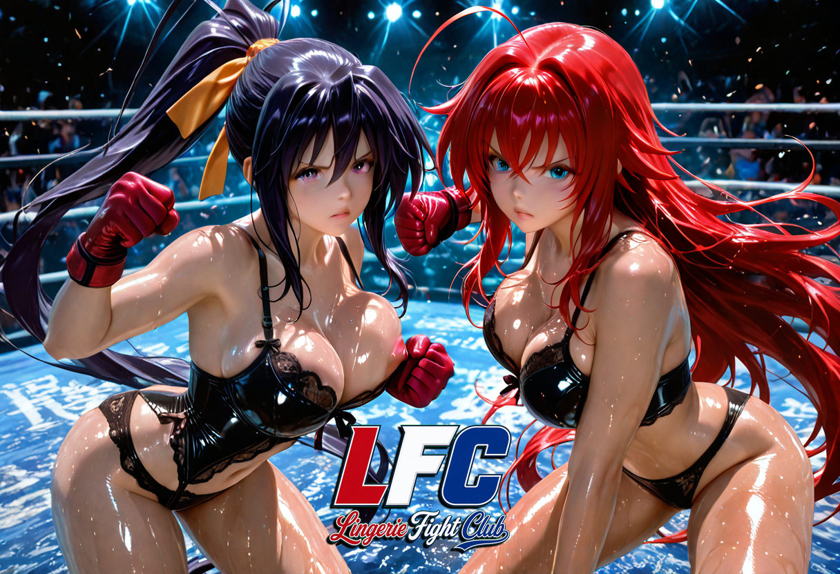 A6 Waifu Board LFC Rias and Akeno
