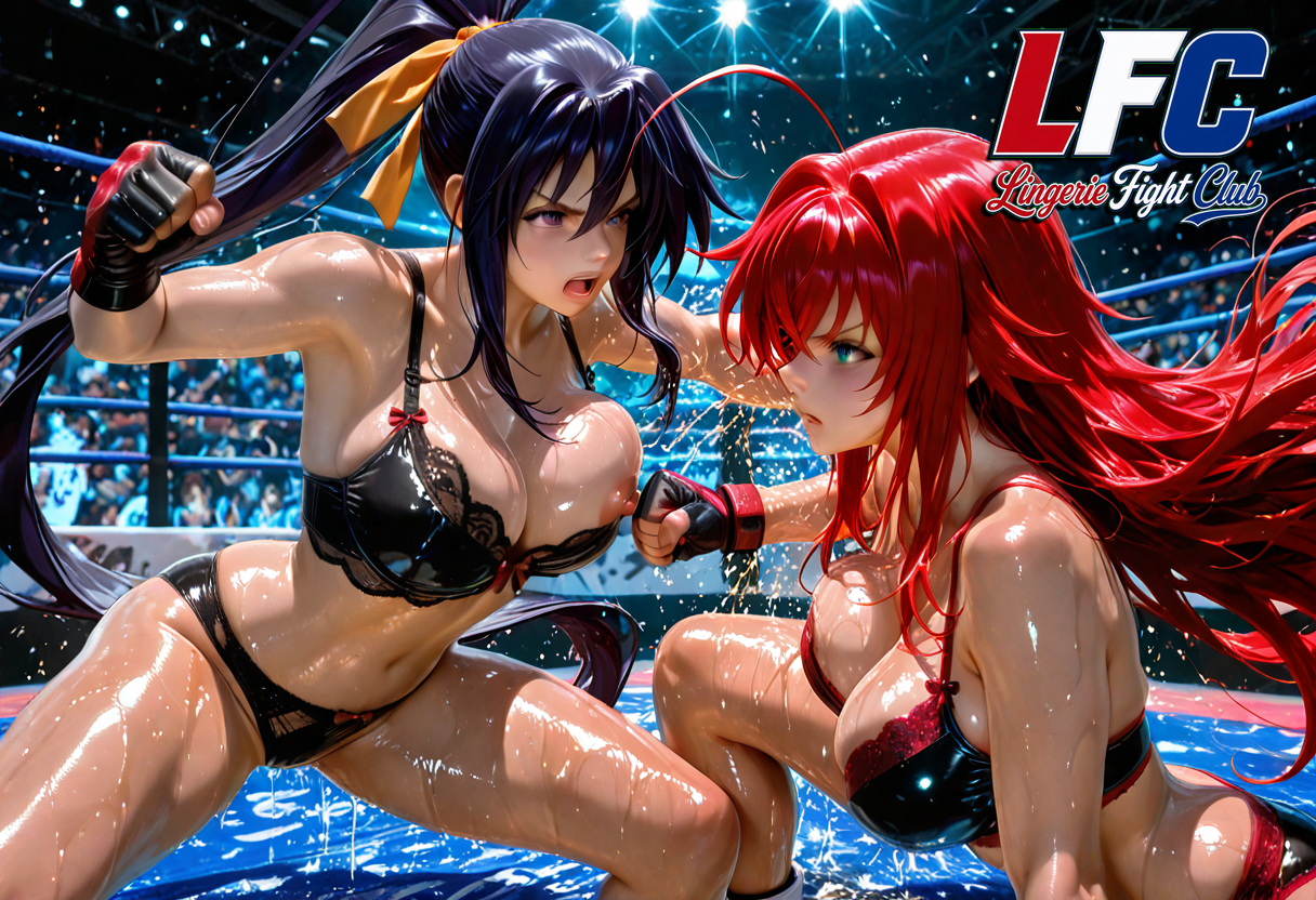 A6 Waifu Board LFC Rias and Akeno