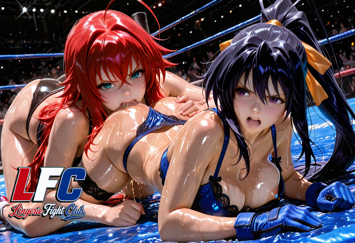 A6 Waifu Board LFC Rias and Akeno