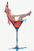 A6 Waifu Board Happy Hour Zero Two
