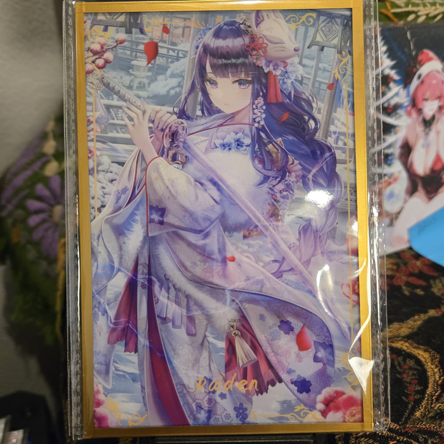 A6 Waifu Board Raiden DOWN