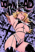 A6 Waifu Board Manga Cover Dark Magician Girl