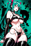 A6 Waifu Board Manga Miku