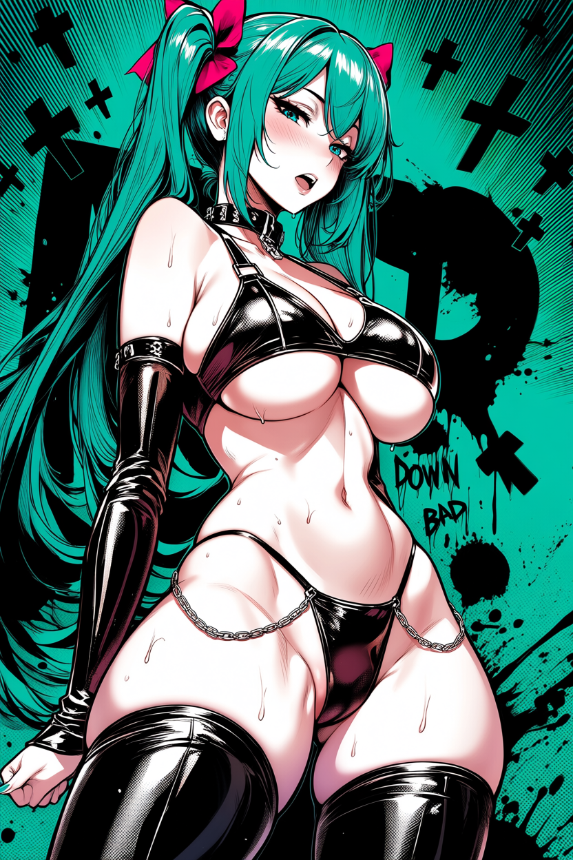 A6 Waifu Board Manga Miku