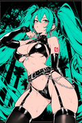 A6 Waifu Board Manga Miku