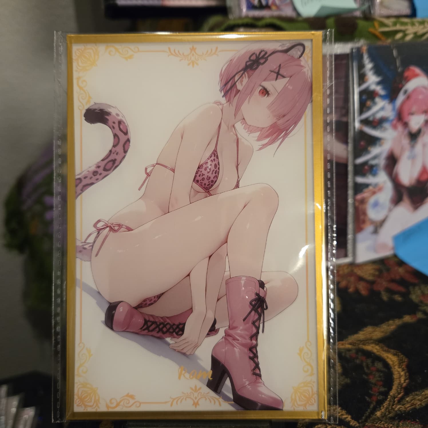 A6 Waifu Board Ram RED EYES