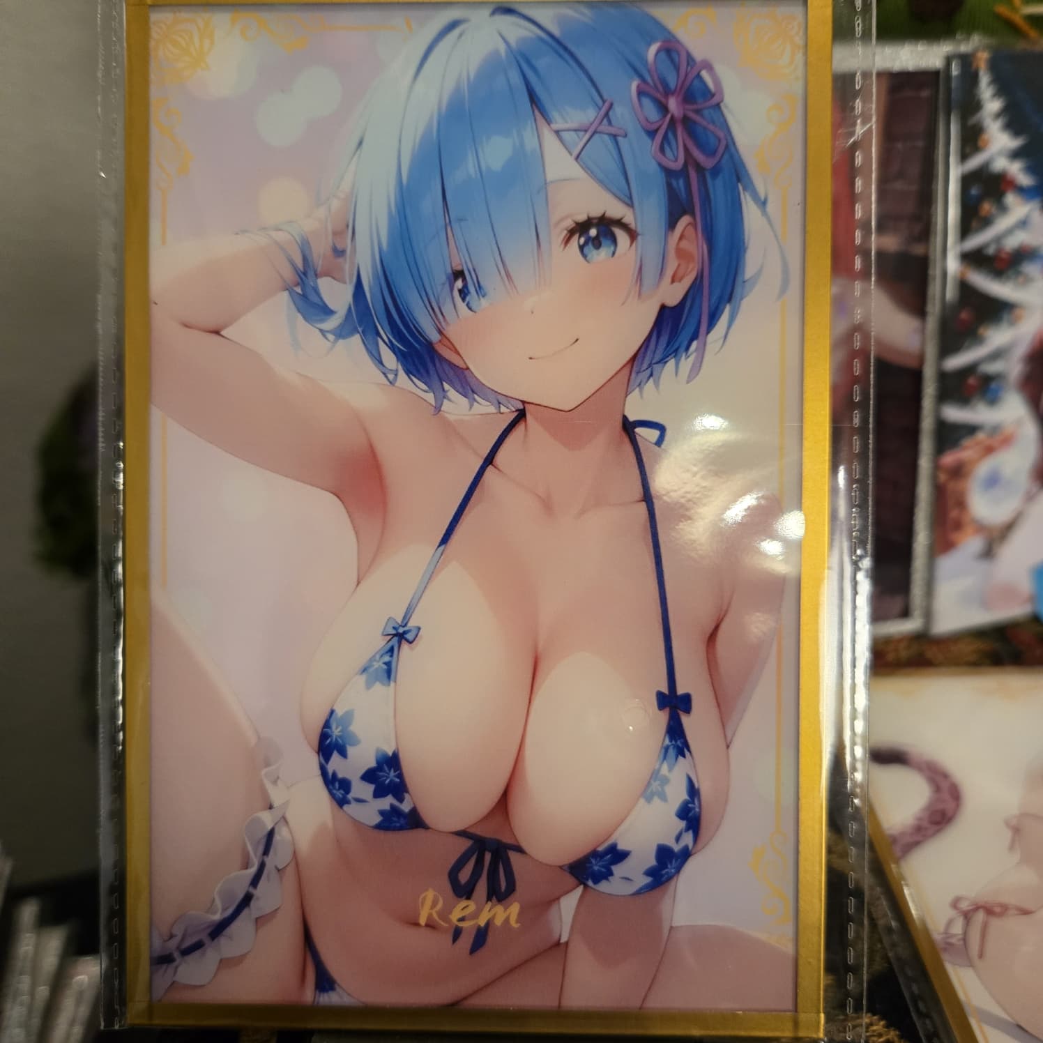 A6 Waifu Board Rem RED EYES