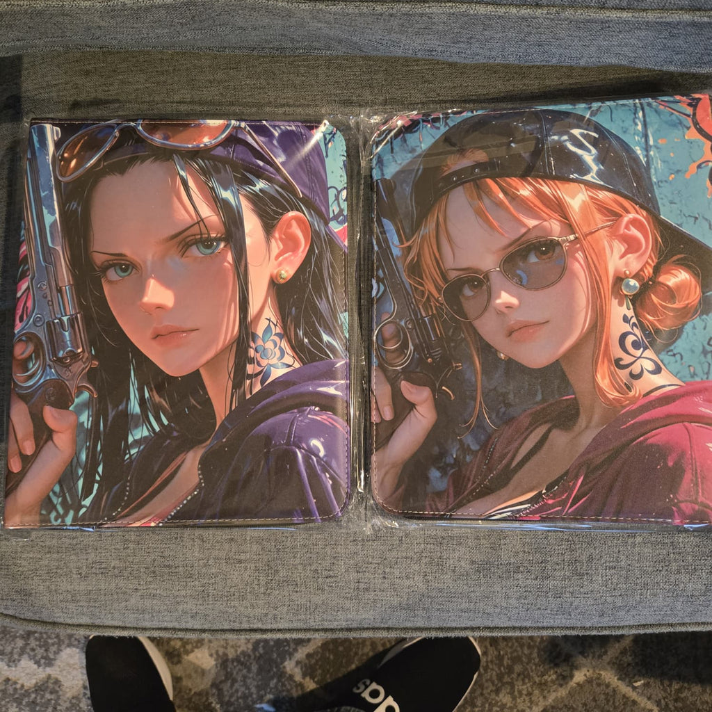 Down Bad Nico Robin and Nami Gangsta Binder