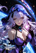 A6 Waifu Board Honkai Star Rail Black Swan